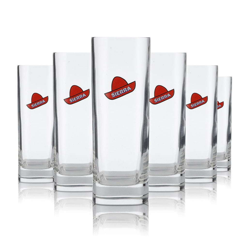 6 bicchieri Sierra Tequila 0,2 l Bicchieri da long drink Set di bicchieri Highball Cocktail Aperitivo
