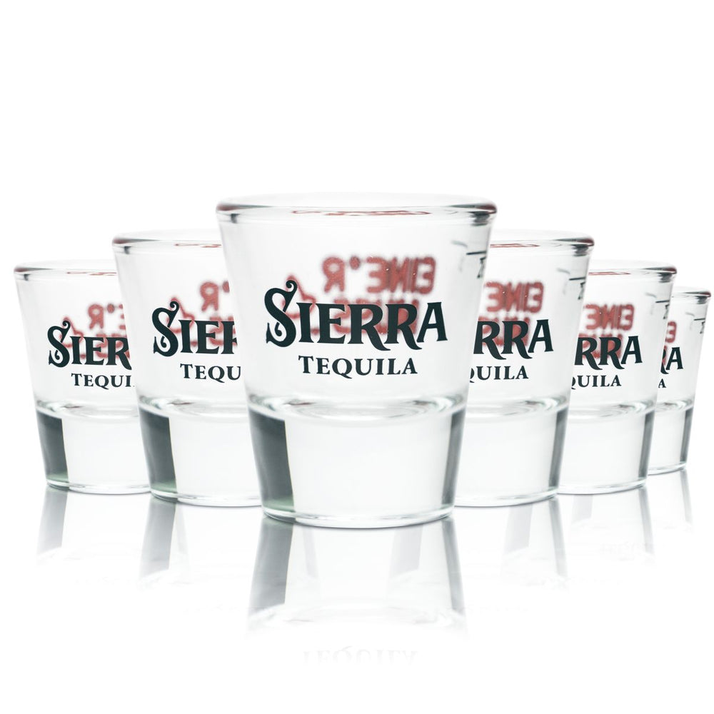 6 bicchieri da tequila Sierra 2 cl Bicchieri da shot Bicchieri da liquore Gastro Bicchieri calibrati