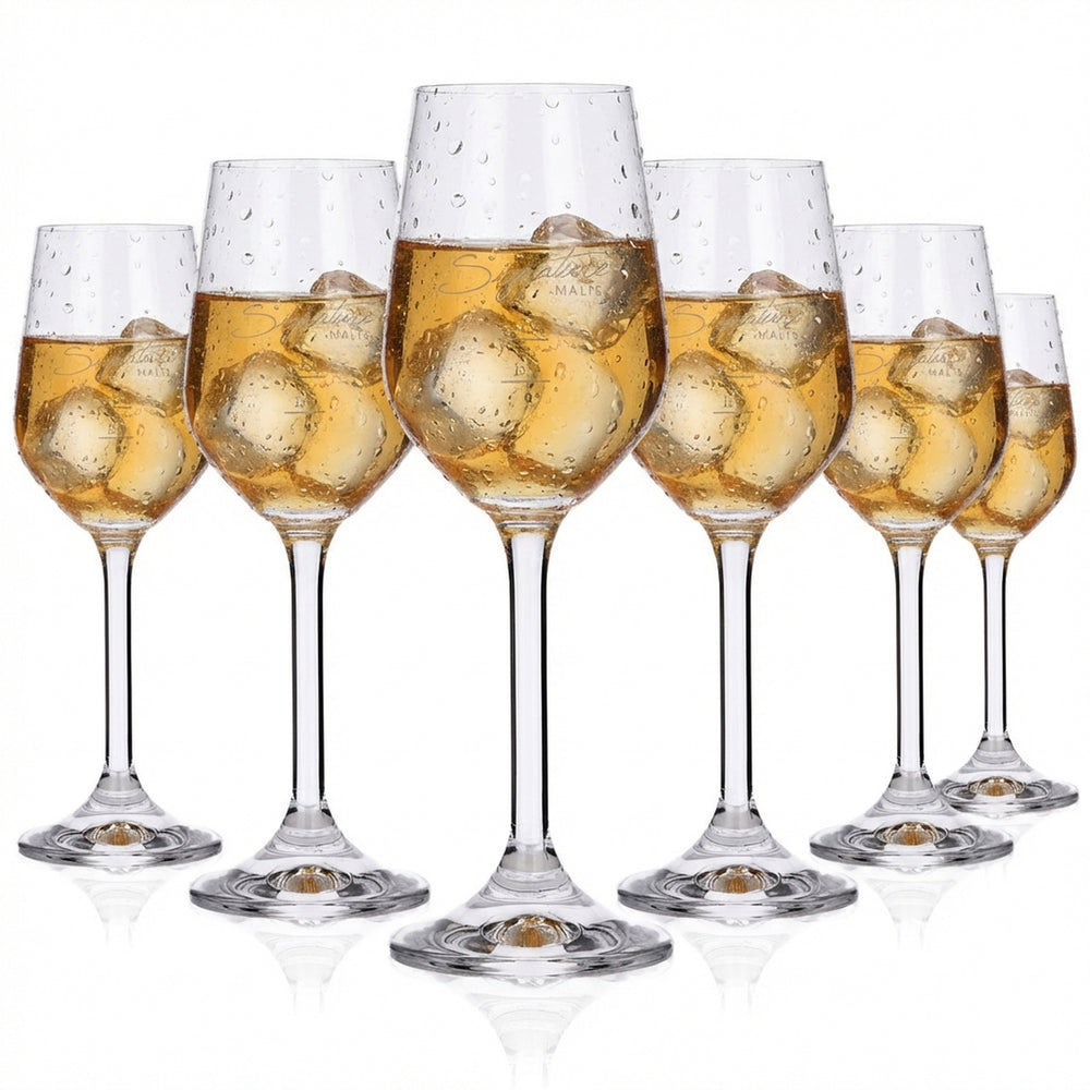 6 bicchieri da degustazione Signature Malts Whisky 0,1 l Rastal Harmony 11