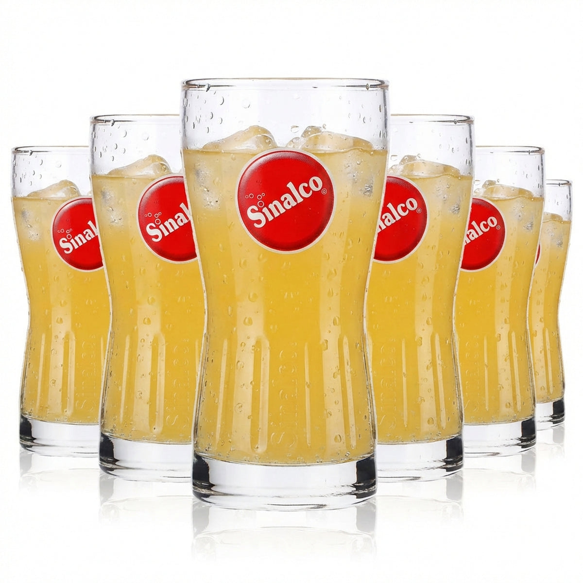 6 bicchieri Sinalco Softdrink da 0,1 l Bicchieri da limonata Bicchieri da contorno