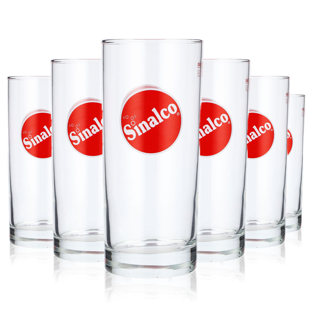 6 bicchieri da bibita Sinalco Bicchieri da limonata 0,5 l Solo logo immagine