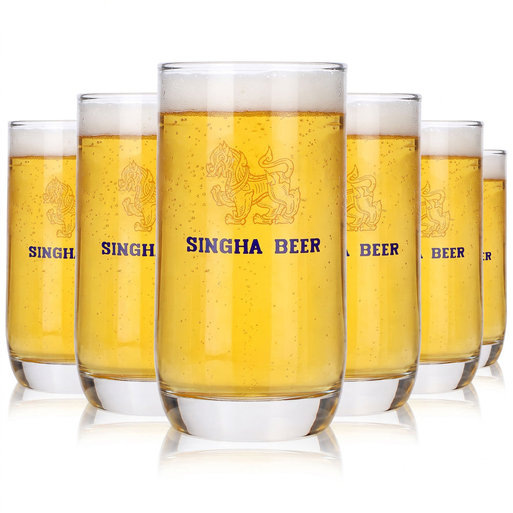 6 bicchieri da birra Singha da 0,3 l (set da 6)