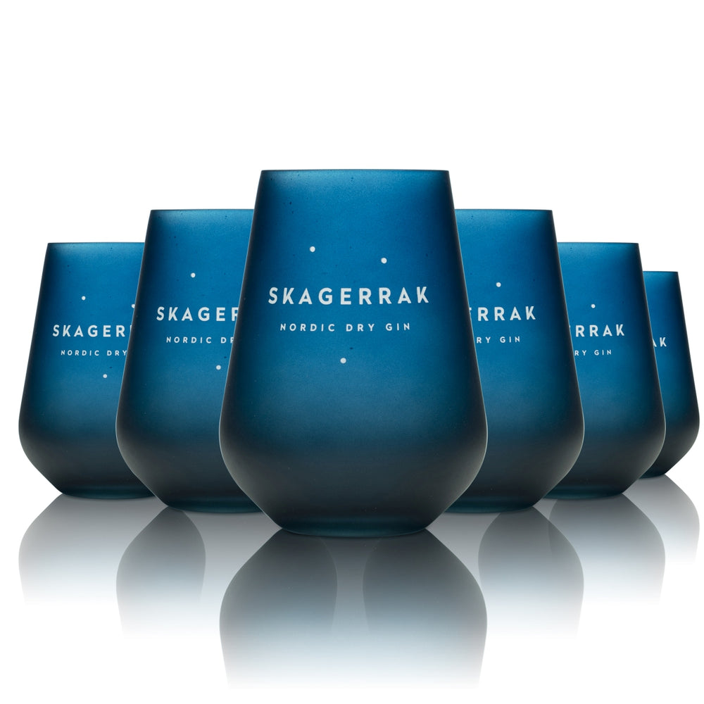 6 bicchieri da gin Skagerrak 0,4 l tumbler bicchieri da long drink bicchieri da tonic Gastro Frosted
