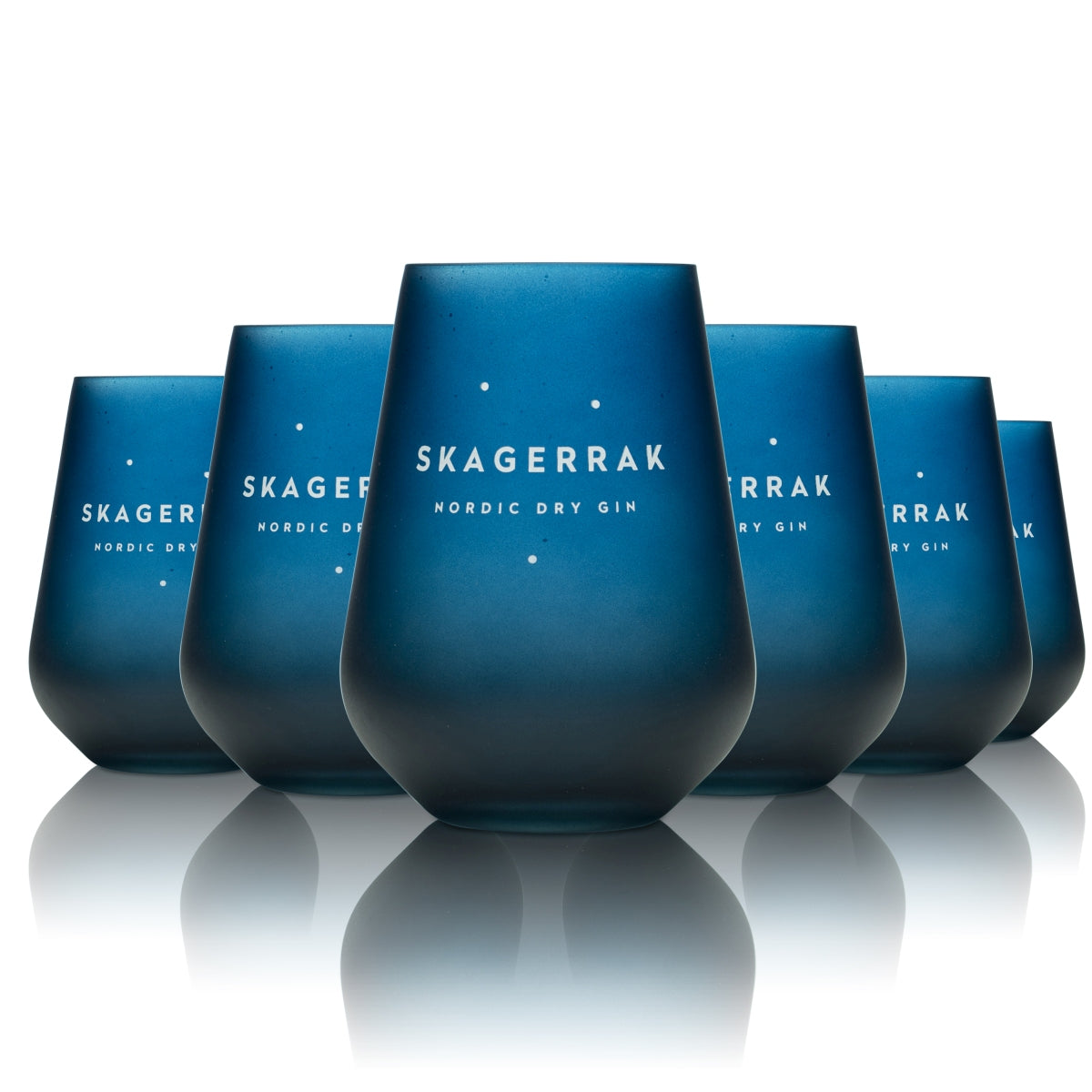6 bicchieri da gin Skagerrak 0,4 l tumbler bicchieri da long drink bicchieri da tonic Gastro Frosted