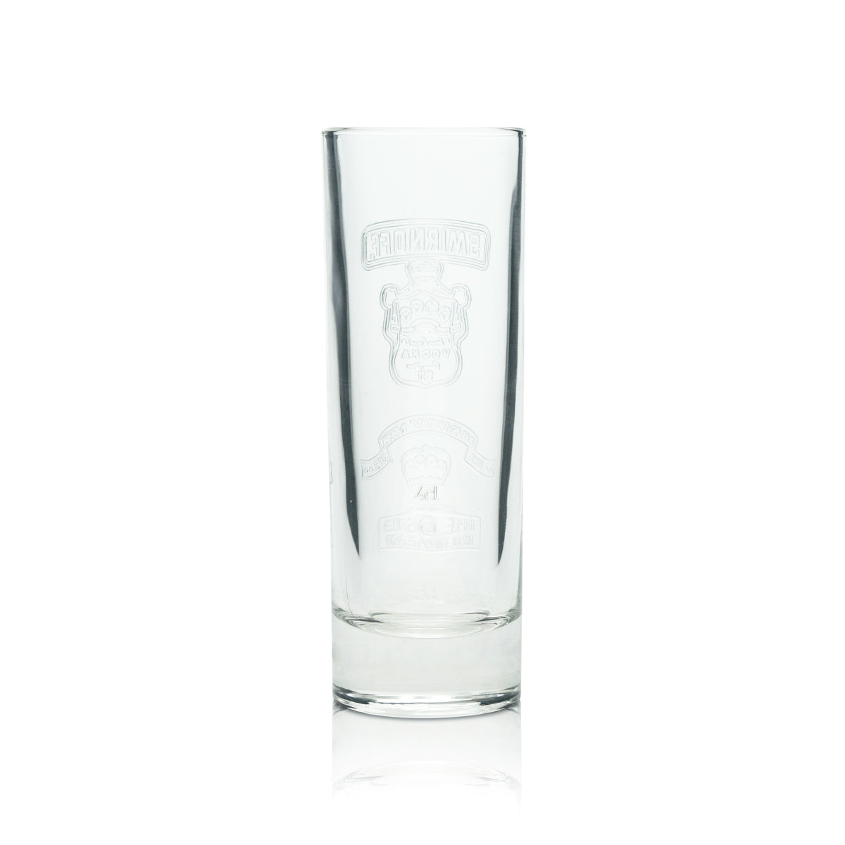 6 bicchieri da vodka Smirnoff 0,2 l bicchieri long drink con logo retrò in rilievo bicchieri da collezione – Vista 3