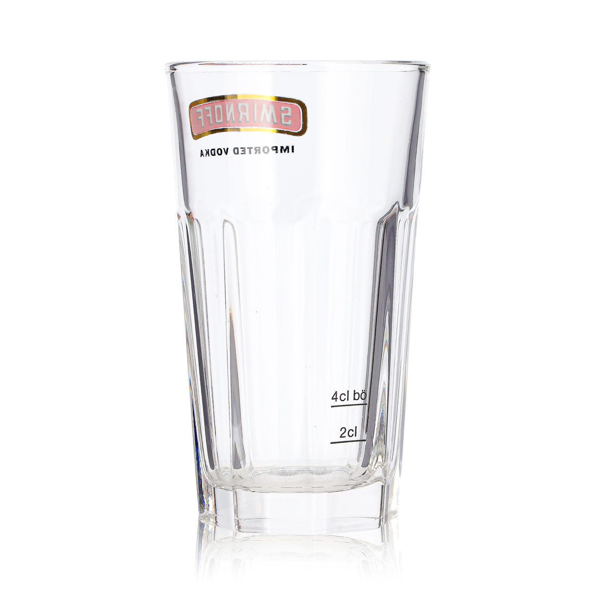 6 bicchieri da 2 cl di vodka Smirnoff + 4 cl per long drink, vodka importata con logo rosso – Vista 5