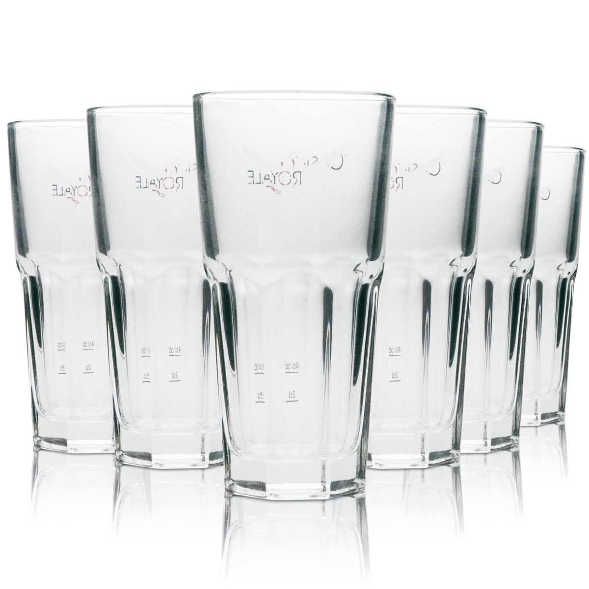 6 bicchieri da long drink Smirnoff Vodka Casino Royale 380 ml