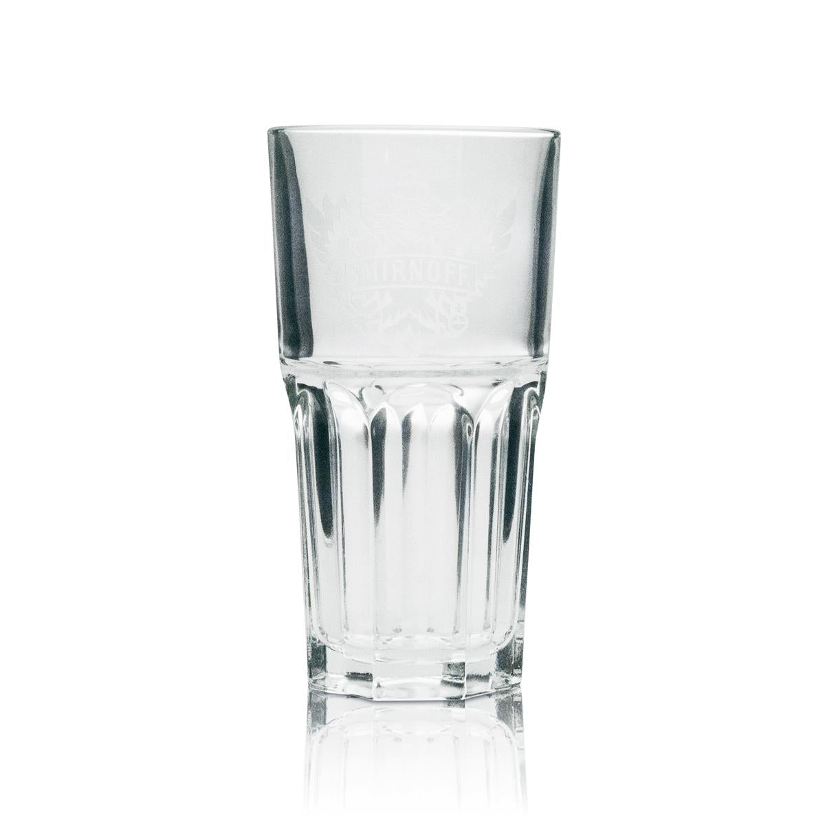 6 bicchieri da long drink Smirnoff Vodka con logo bianco – Vista 2