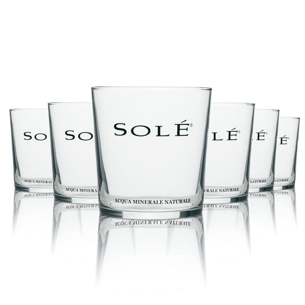 6x Solé Acqua Minerale Naturale in bottiglia da 300 ml