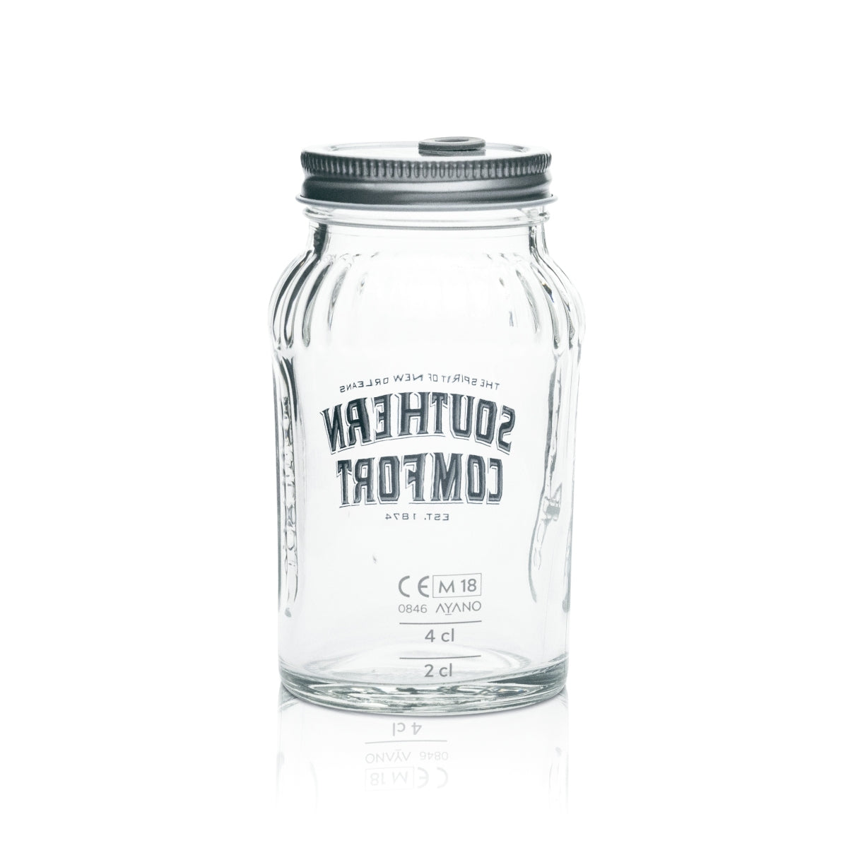 6 bicchieri Southern Comfort Mason Jar 0,33 l CON coperchio Bicchieri da cocktail long drink – Vista 3