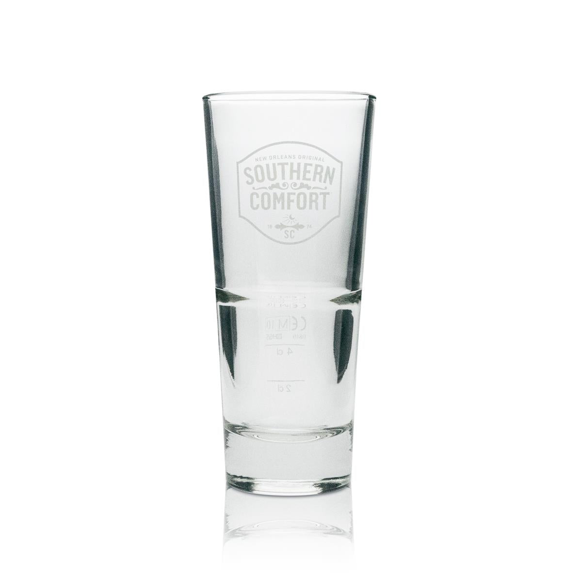6 bicchieri da whisky Southern Comfort Longdrink con logo bianco 296 ml – Vista 2