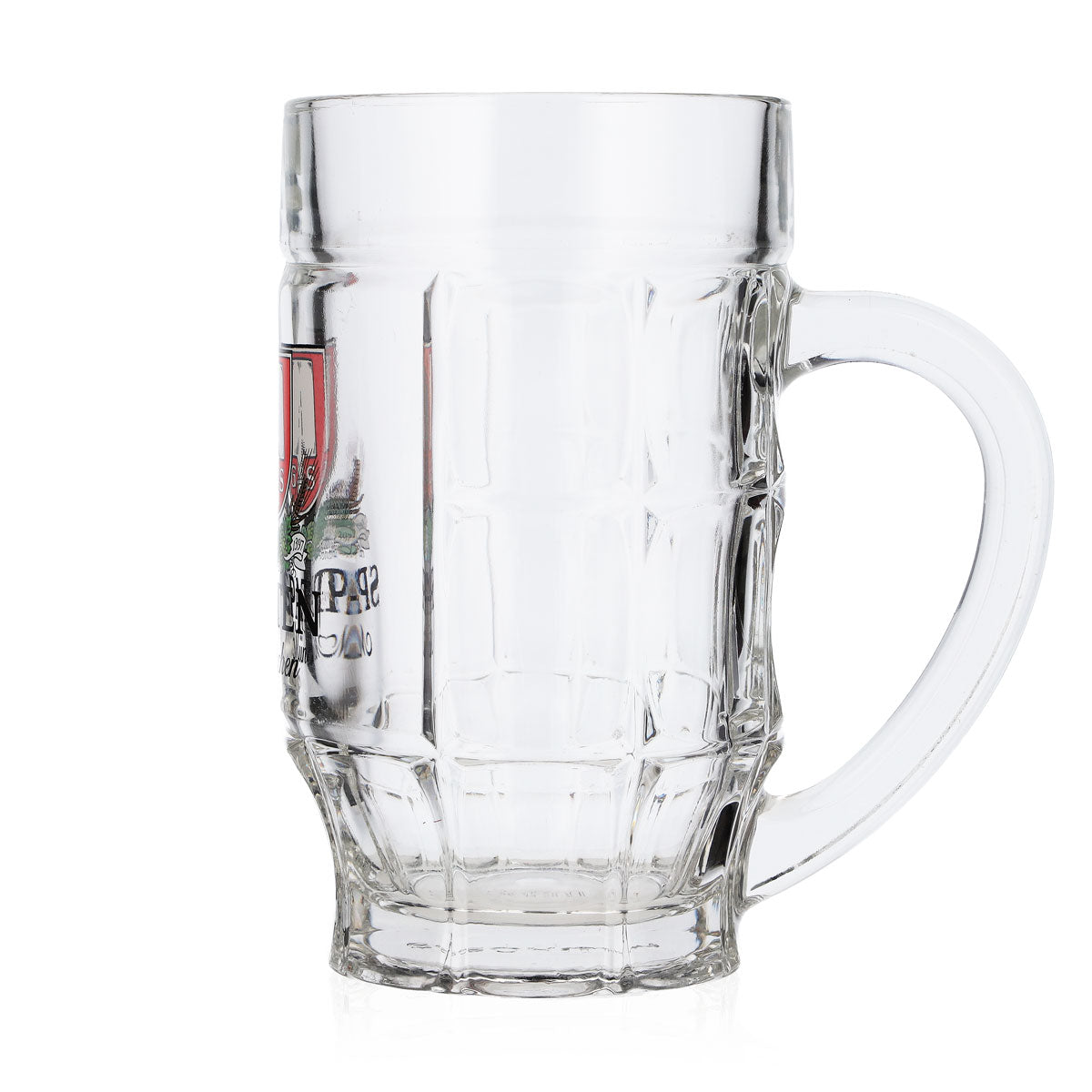 6 bicchieri da birra Spaten da 0,3 l, boccali da birra, boccali da birra a forma di contornino, Monaco di Baviera - MERCE DI SECONDA SCELTA – Vista 6