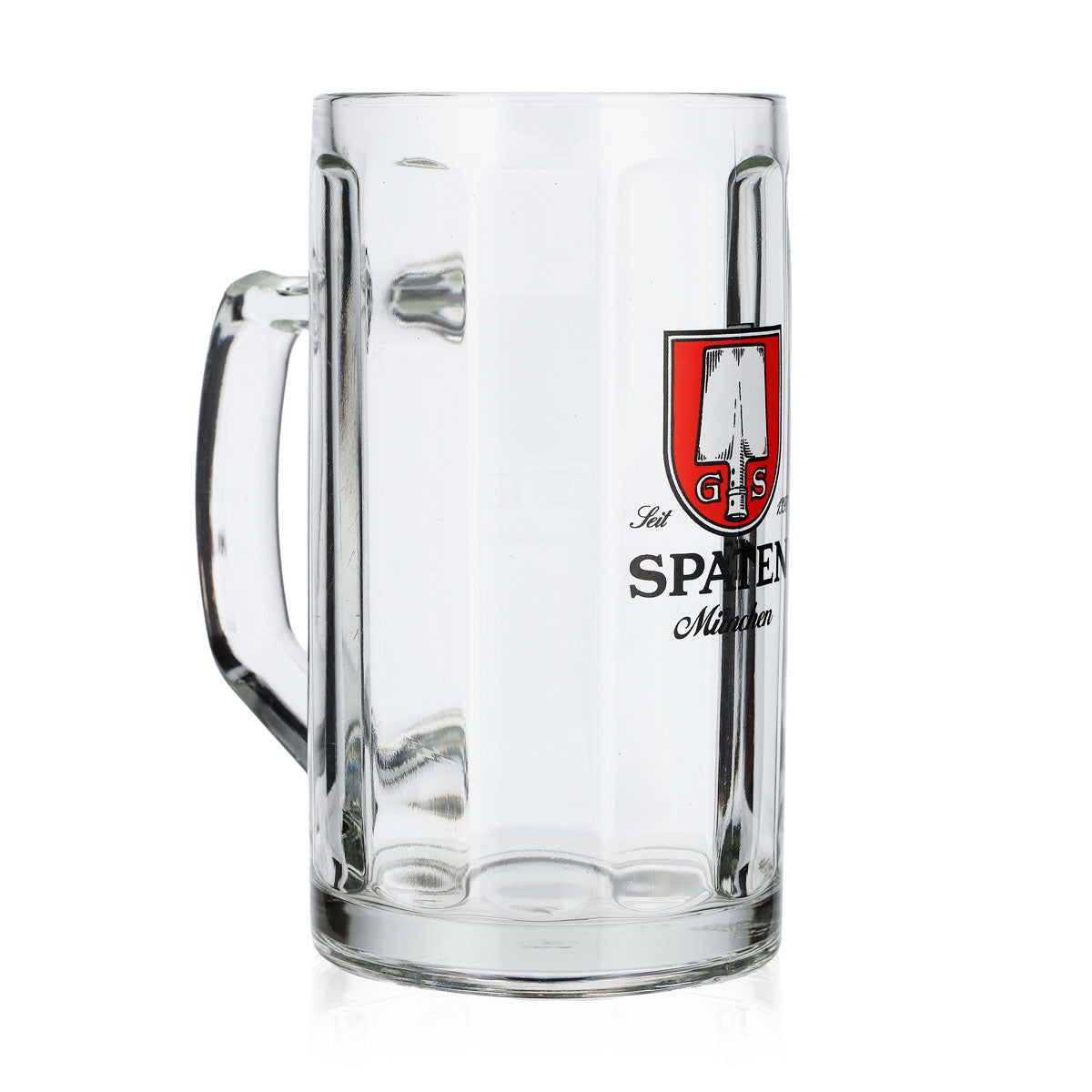 6 bicchieri da birra a forma di vanga da 0,5 l "München" color crema (set da 6) – Vista 3