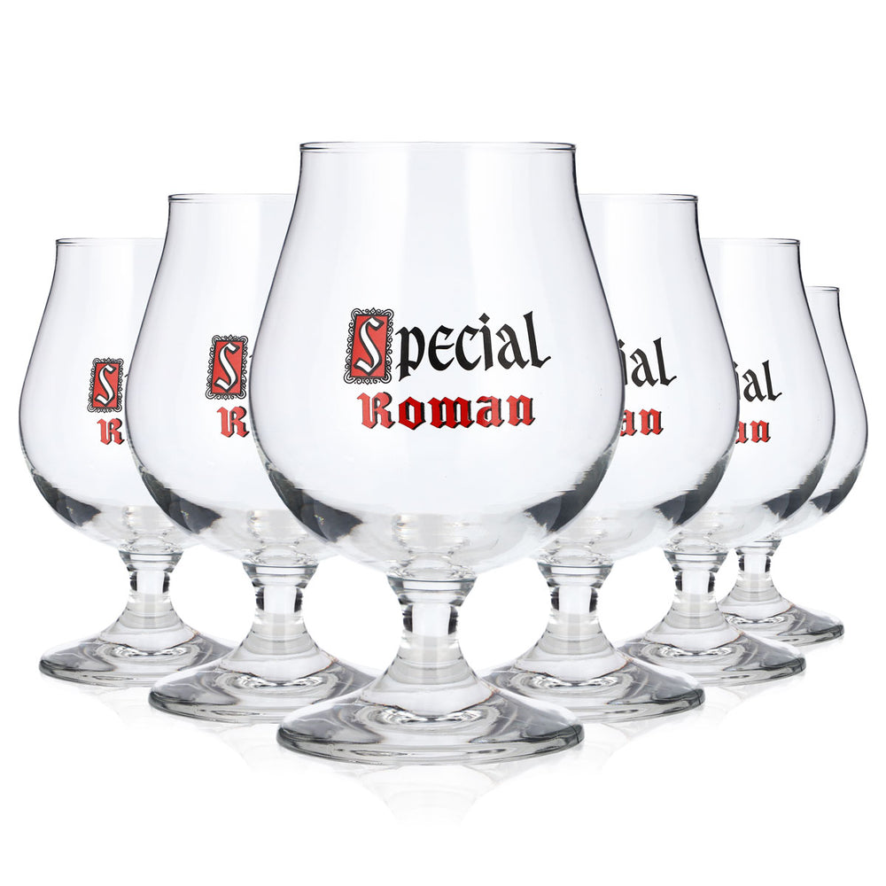 6 bicchieri da birra Special Roman da 0,5 l, modello "Pokal", Durobor