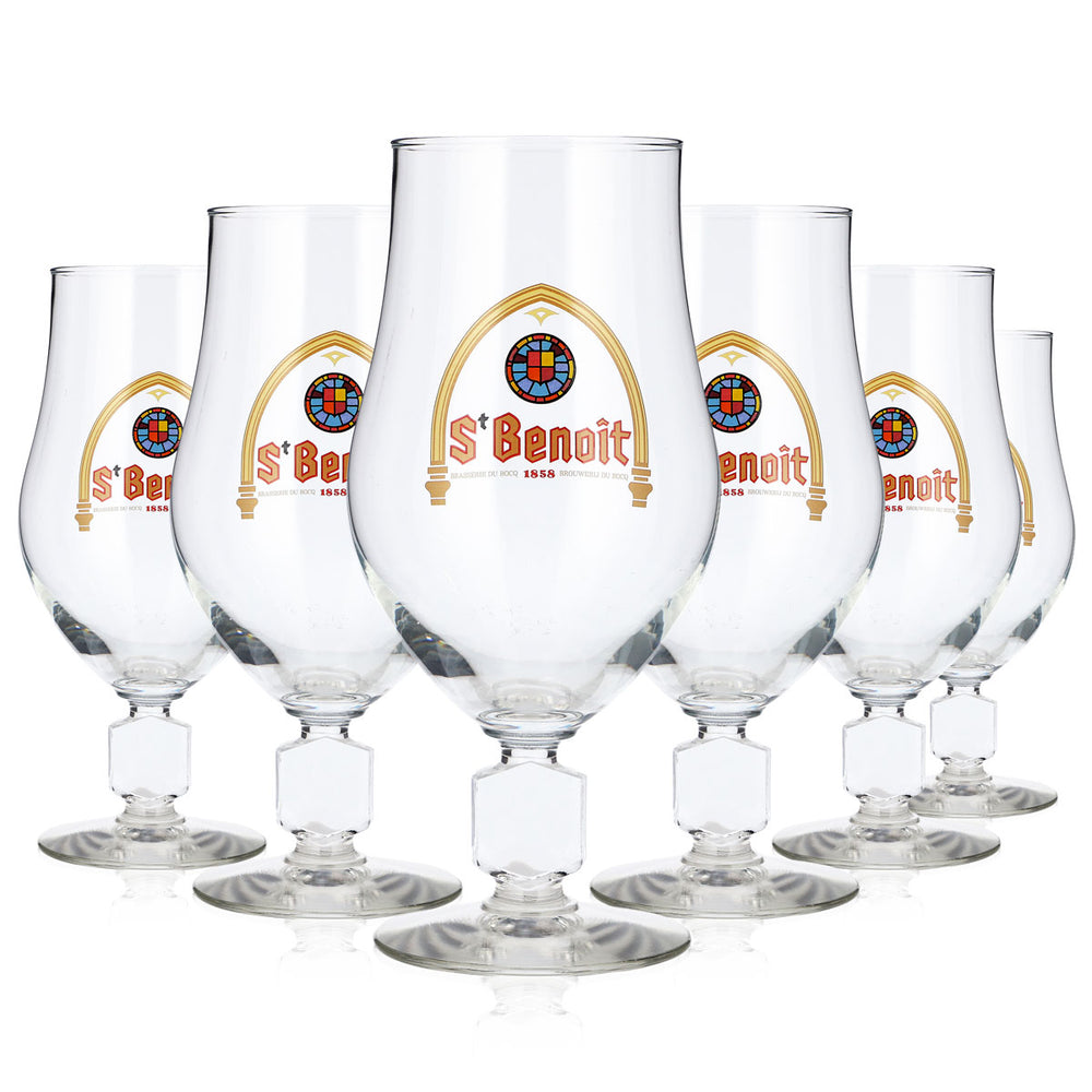 6 bicchieri da birra St. Benoit da 0,47 l (set da 6)