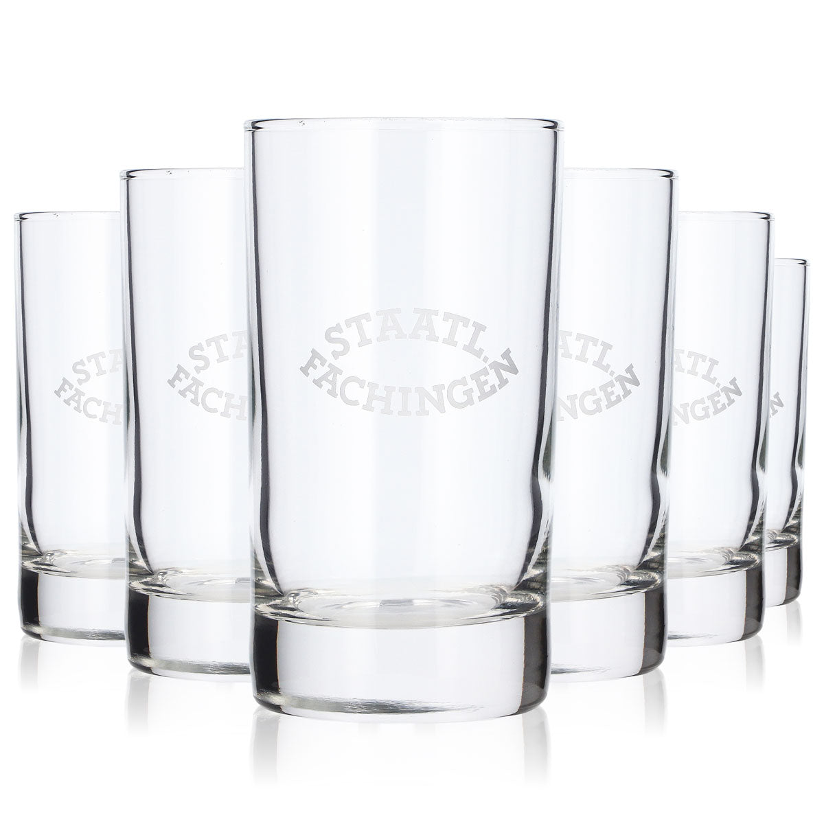 6 bicchieri Staatl. Fachingen in vetro da 300 ml-399 ml per acqua e long drink da 0,3 l (confezione da 6)
