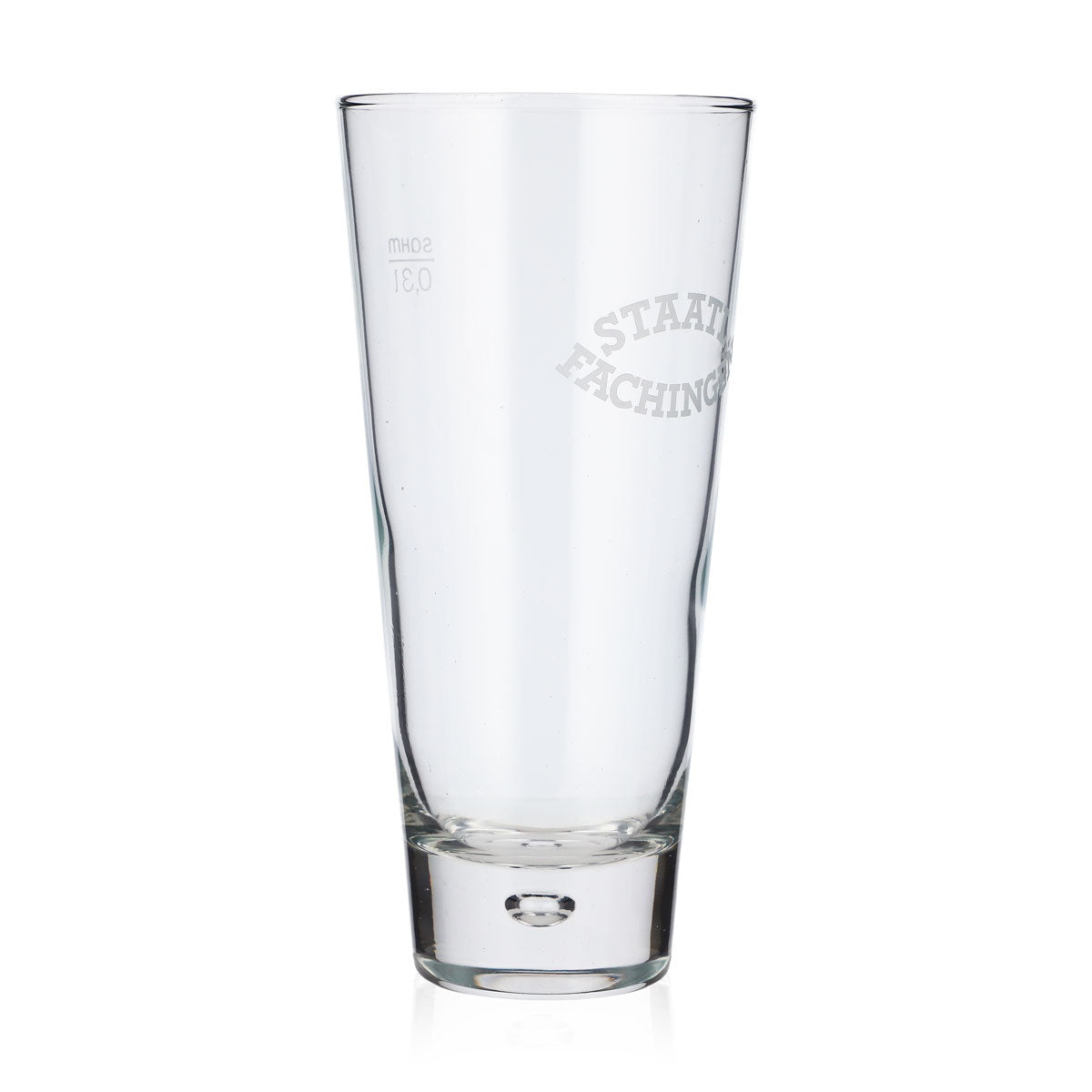 6 bicchieri da acqua "Staatl. Fachingen" in vetro, modello Londrink, 0,3 l, con base a forma di sfera, colore Sahm (set da 6) – Vista 2