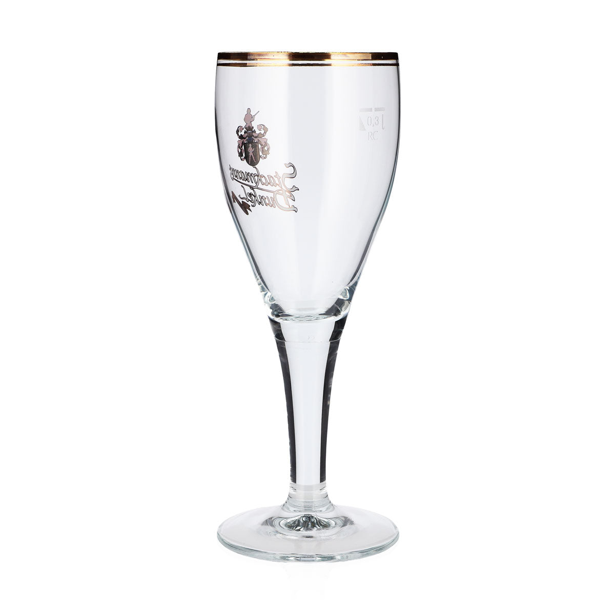 6 bicchieri da birra Stackmann da 0,3 l, modello "Pokal", scuri, con doppio bordo dorato, Ritzenhoff – Vista 4