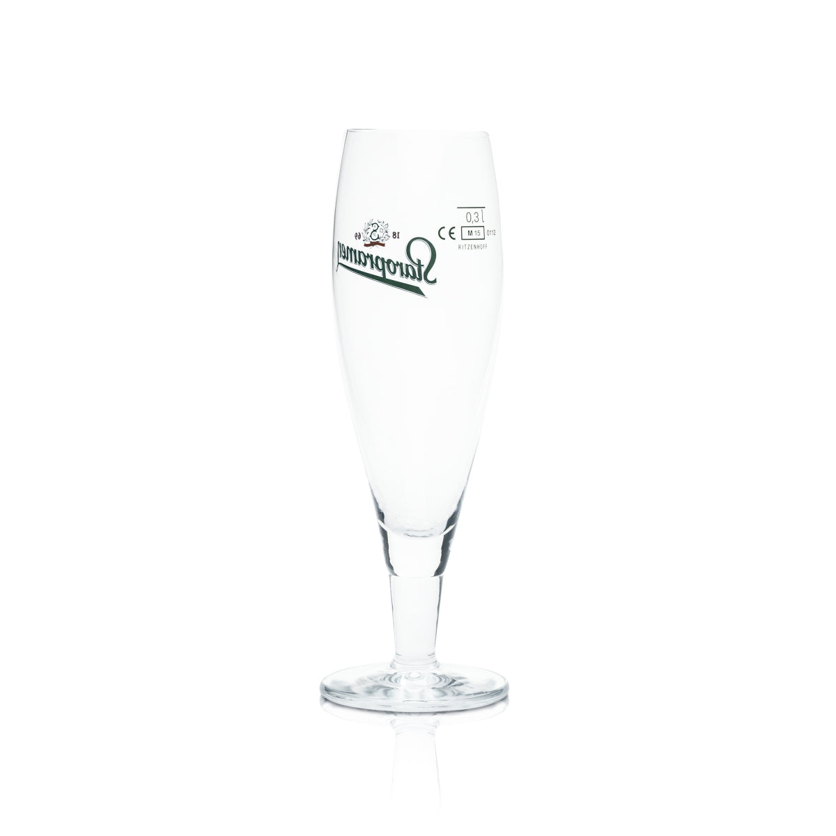 6 bicchieri Staropramen 0,3 l a forma di coppa, vetro tulipano, gastronomia, Repubblica Ceca, birrificio, birra Pils – Vista 3