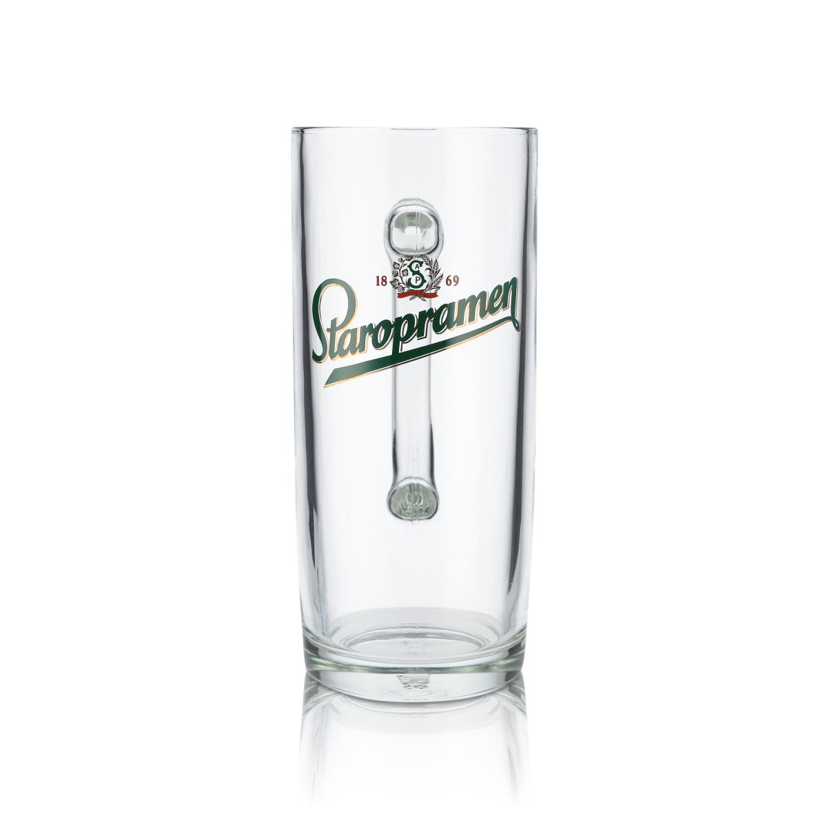 6 bicchieri Staropramen da 0,5 l Set di boccali da birra Seidel Birrificio ceco – Vista 2