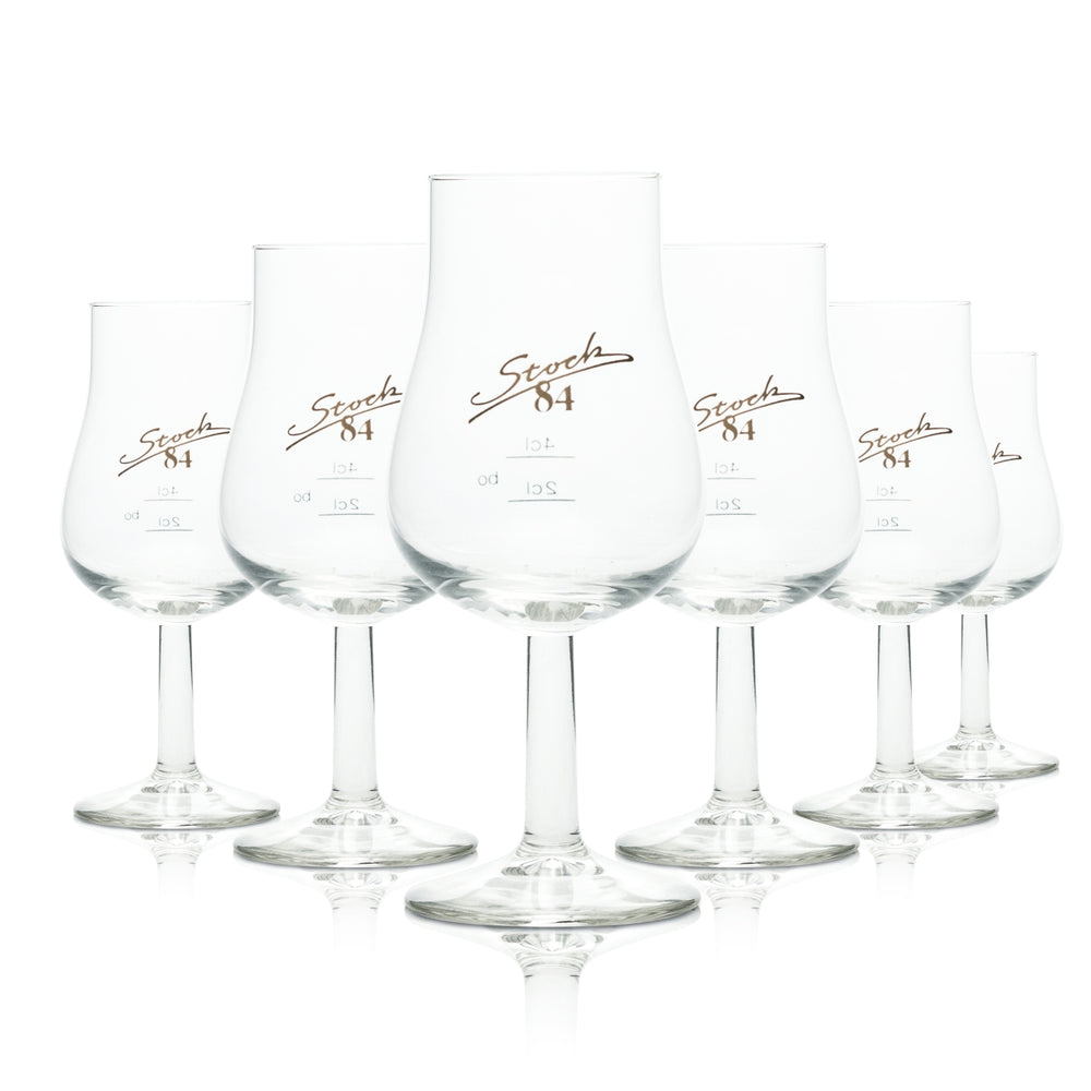 6 bicchieri da degustazione Stock 84 in vetro cognac Bugatti Rastal 2 cl 4 cl