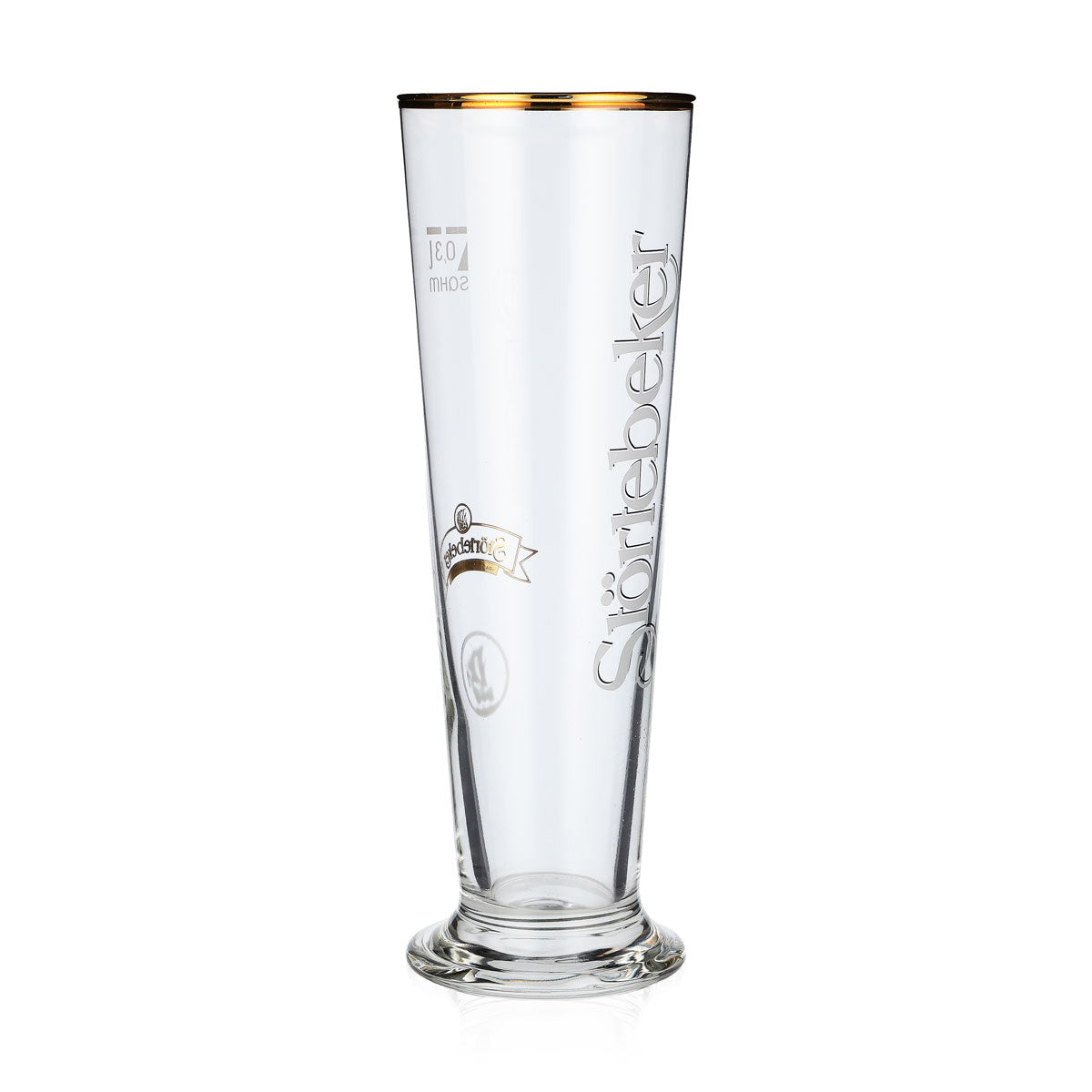 6 bicchieri da birra Störtebeker con bordo dorato in rilievo, 0,3 l, 26 cl/8,75 oz – Vista 3