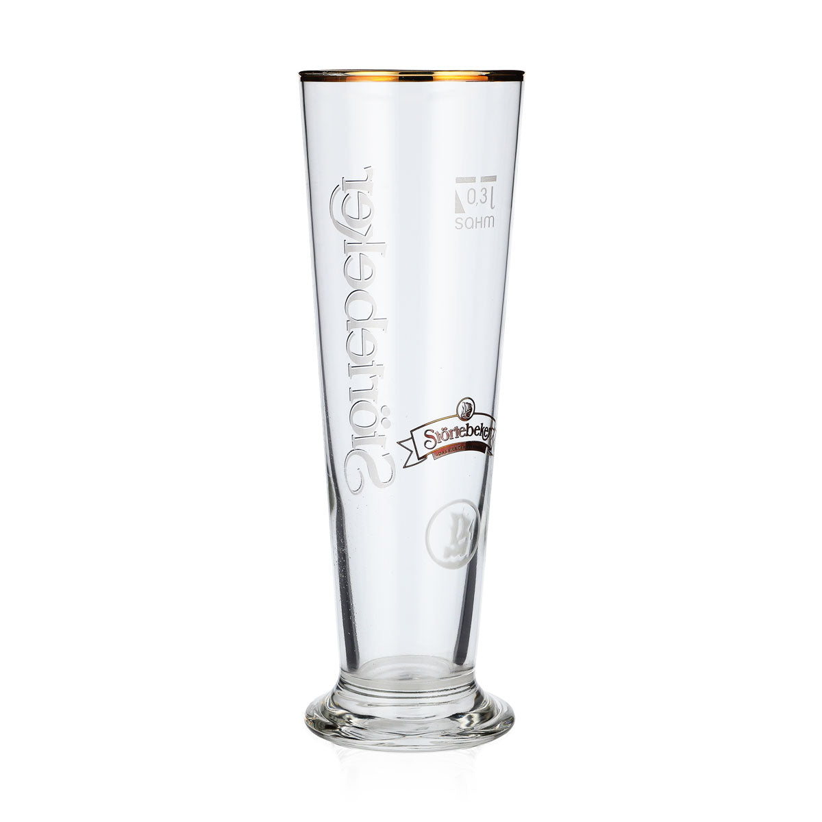 6 bicchieri da birra Störtebeker con bordo dorato in rilievo, 0,3 l, 26 cl/8,75 oz – Vista 5