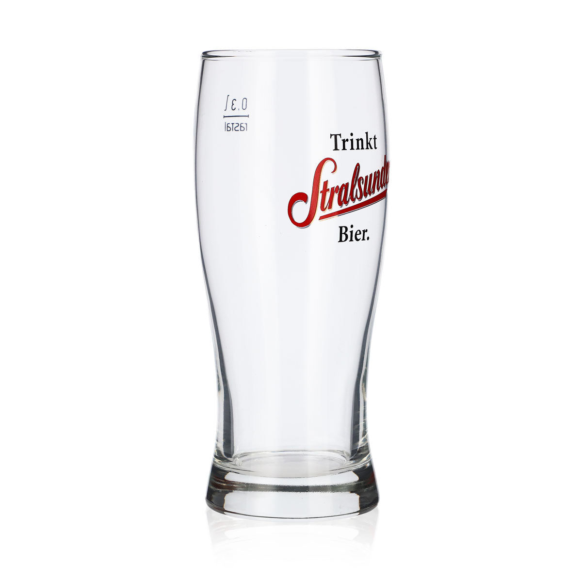6 bicchieri da birra Willibecher in vetro di Stralsund da 0,3 l, set della birreria Hanseatische Brauerei – Vista 3