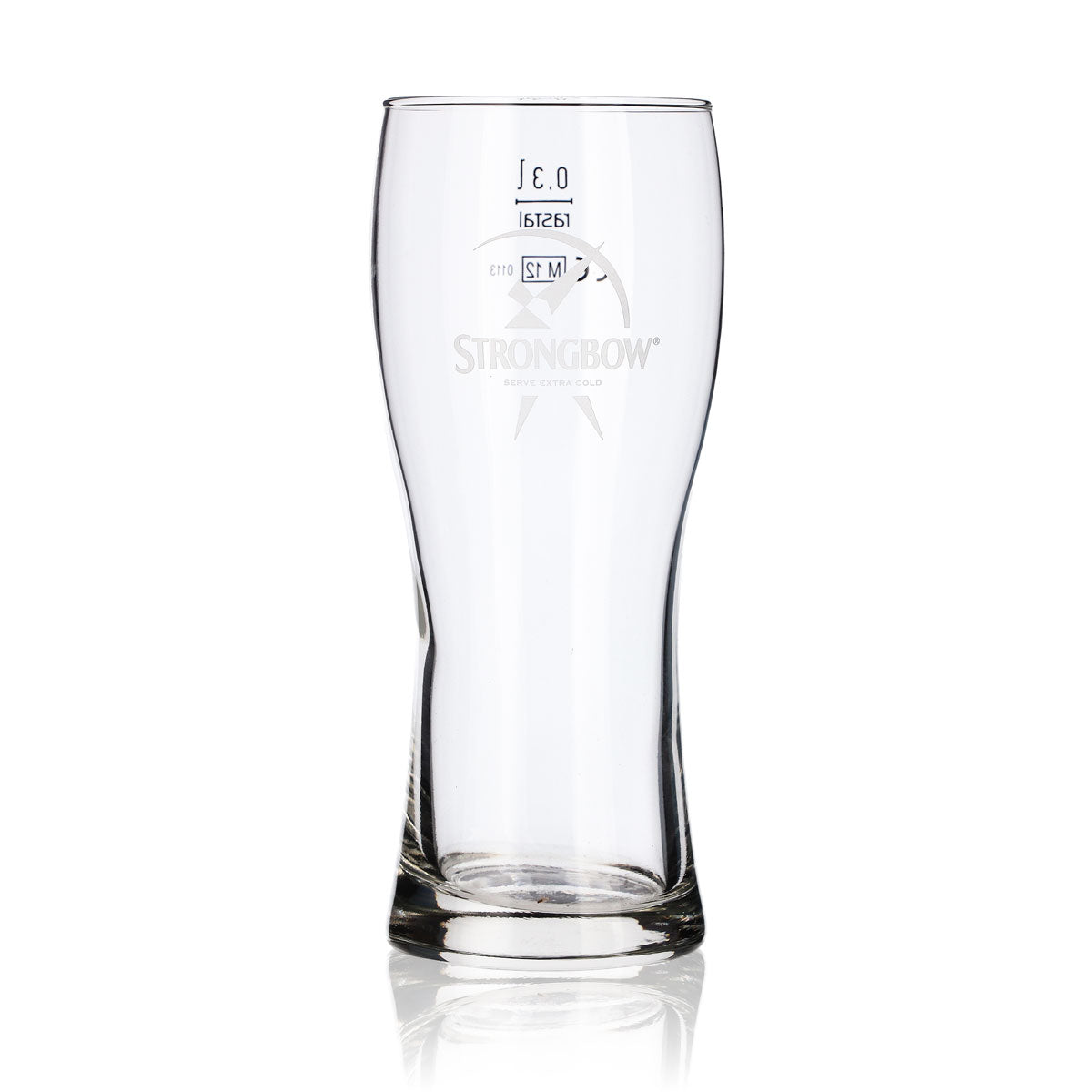 6 bicchieri Strongbow Cider da 0,3 l con logo bianco rastal Bavaria – Vista 2