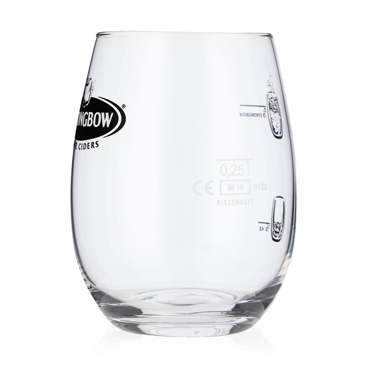 6 bicchieri Strongbow Cider Bicchieri in vetro Tumbler Apple Ciders Perfect Serve – Vista 5