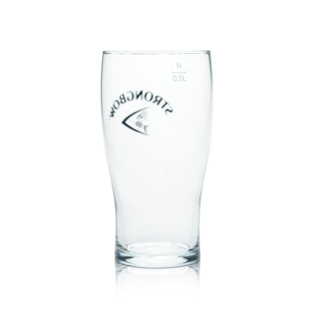 6 bicchieri Strongbow da 0,5 l, forma a calice, bicchieri da sidro, birra alla mela, birrificio, ristorazione – Vista 3