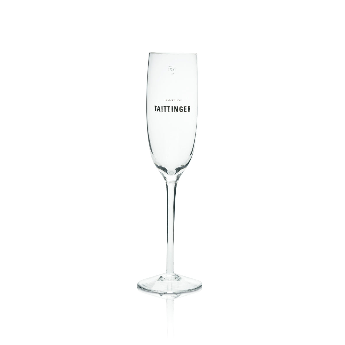 6 bicchieri da champagne Taittinger 0,2 l flûte con calice e bordo dorato – Vista 2
