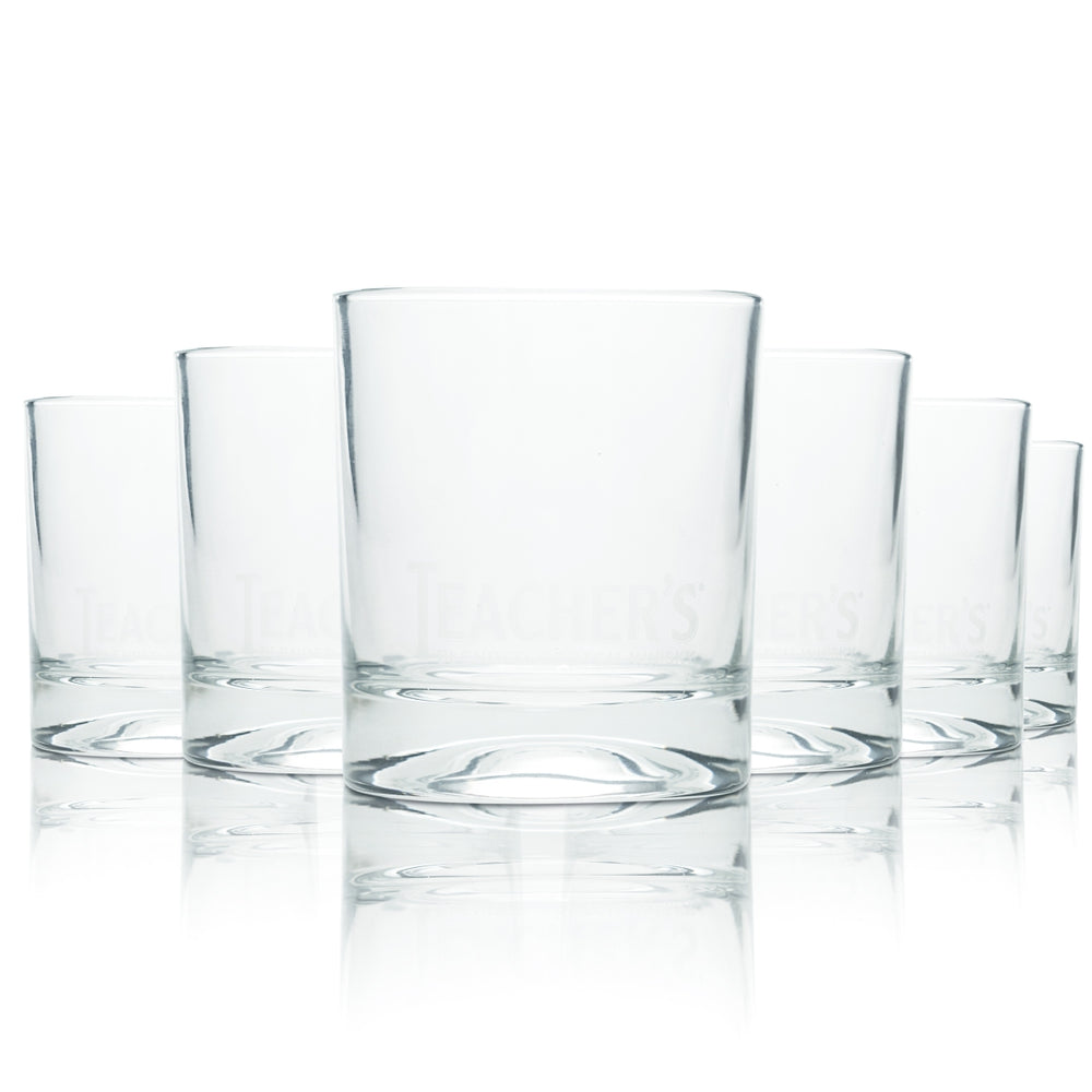 6 bicchieri da whisky Teachers 0,3 l tumbler bicchieri da long drink Scotch Bar Bourbon
