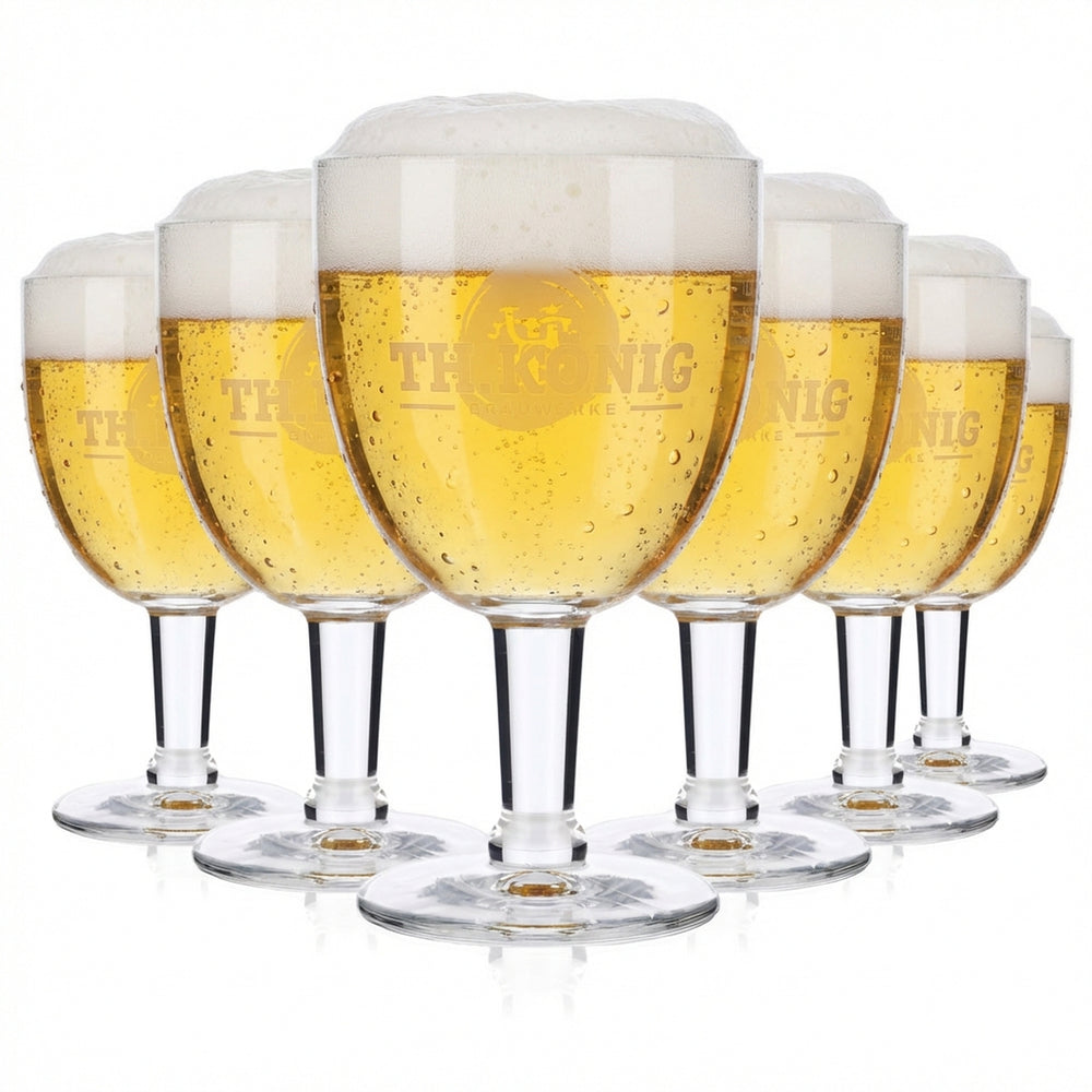 6x TH. König Bicchieri da birra Bicchieri da birra Coppa 0,33 l Calice Pater Coppa