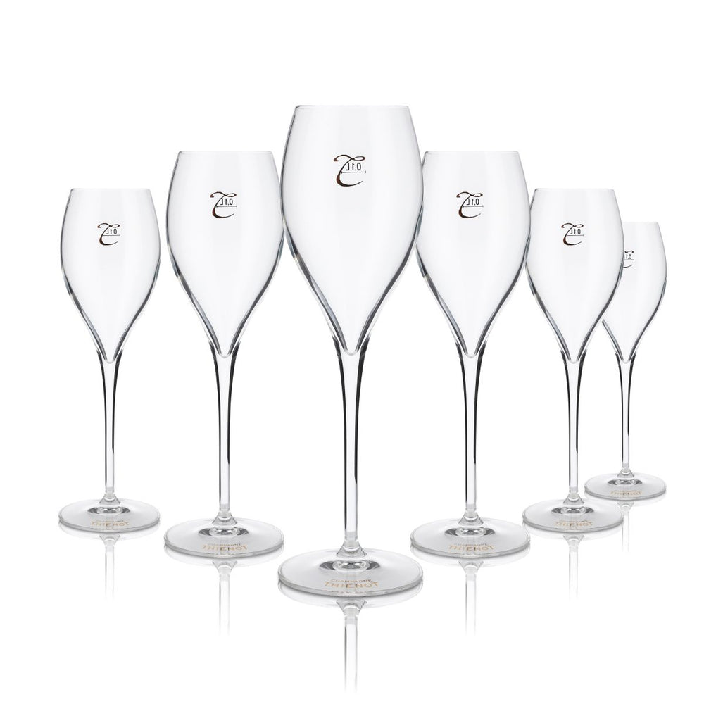 6x Thienot  Bicchiere 0,1 l Champagne Spumante Set di calici da spumante Gastro