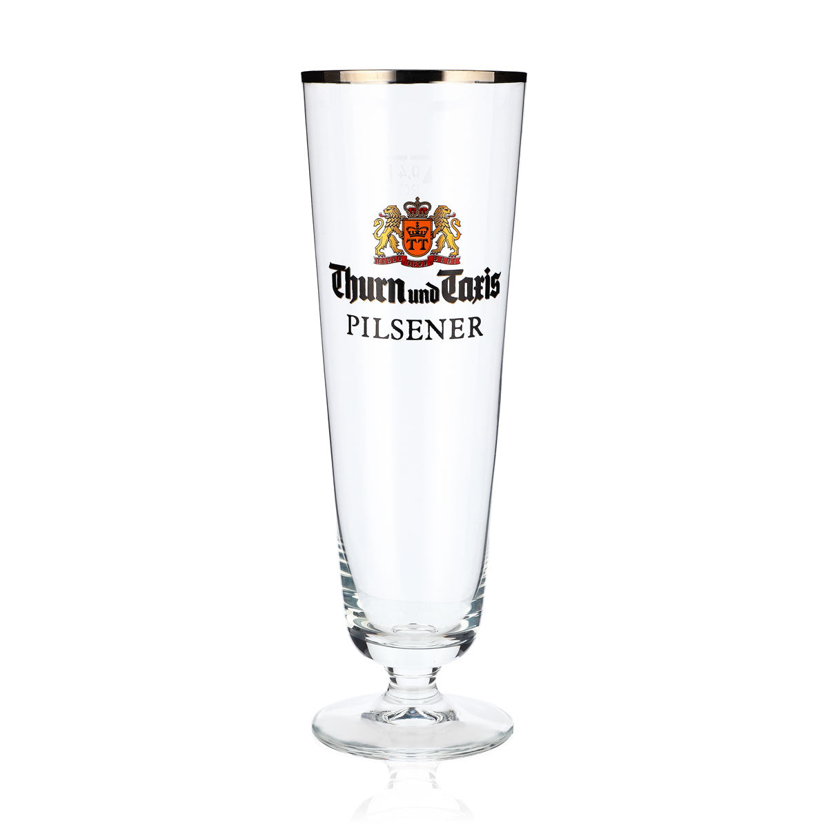 6 bicchieri da birra Thurn & Taxis Bicchieri da birra a calice 0,4 l Calice Tulipano Bordo dorato – Vista 2