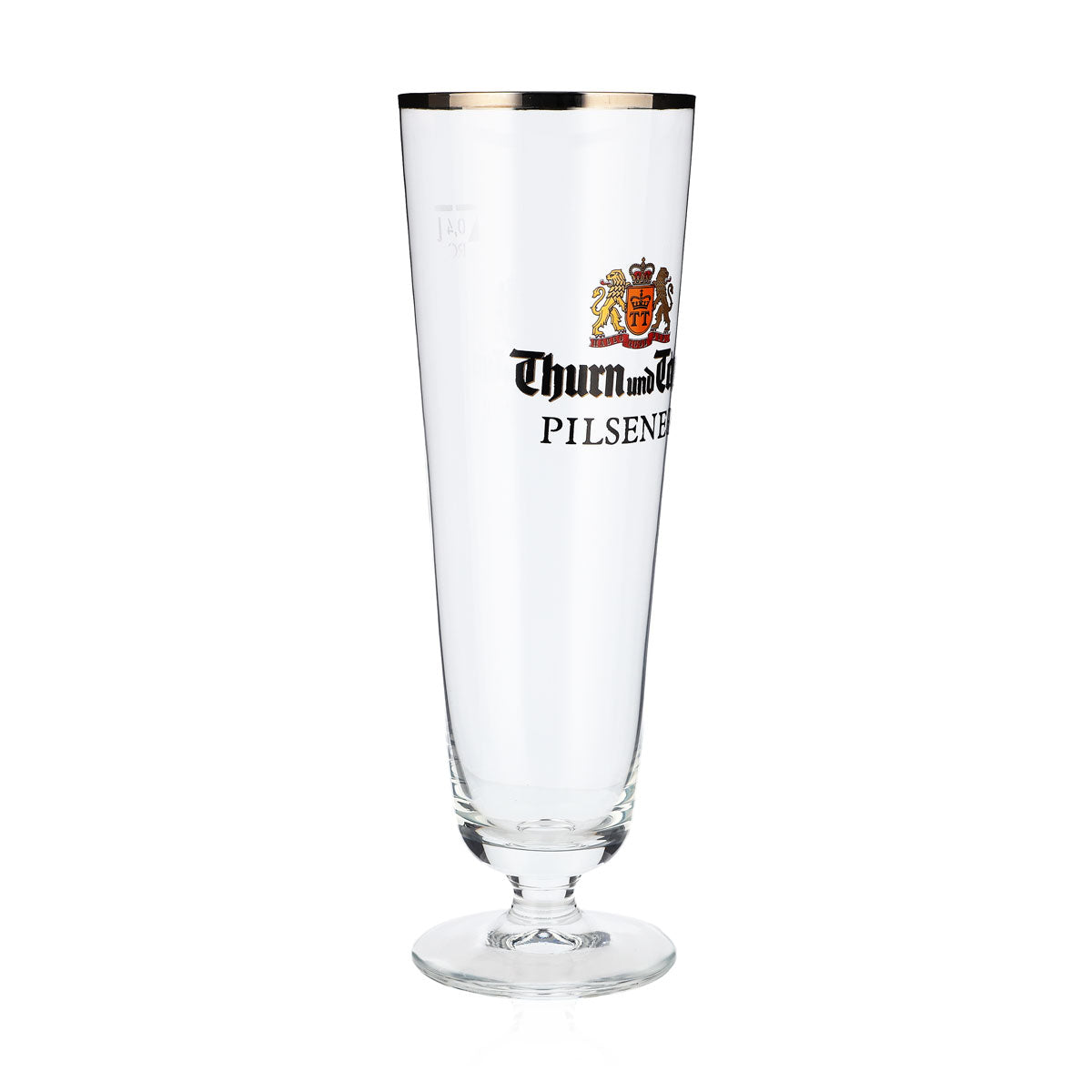 6 bicchieri da birra Thurn & Taxis Bicchieri da birra a calice 0,4 l Calice Tulipano Bordo dorato – Vista 3