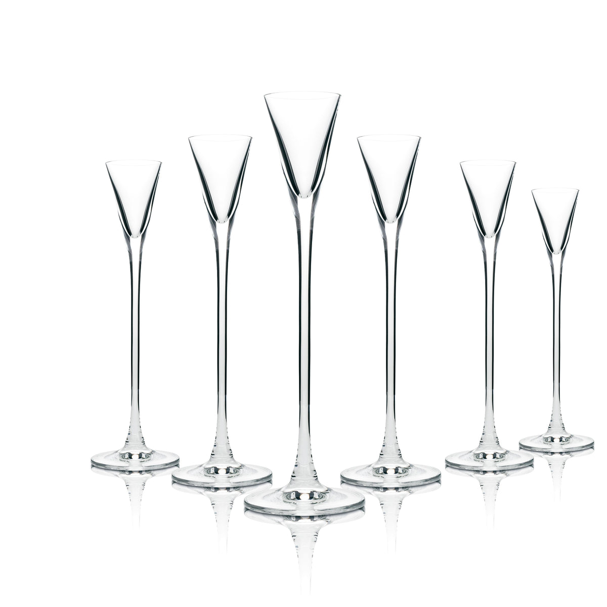 6 bicchierini Underberg 2 cl con stelo Design Digestif Bicchierini da liquore Edizione speciale elegante