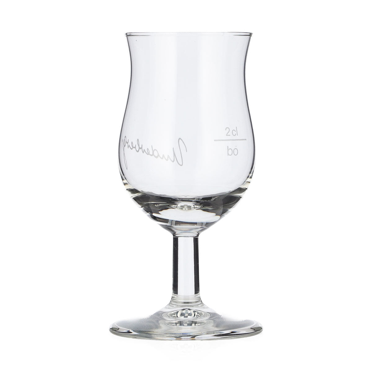 6 bicchierini da liquore Underberg da 2 cl con logo bianco (set da 6) – Vista 4