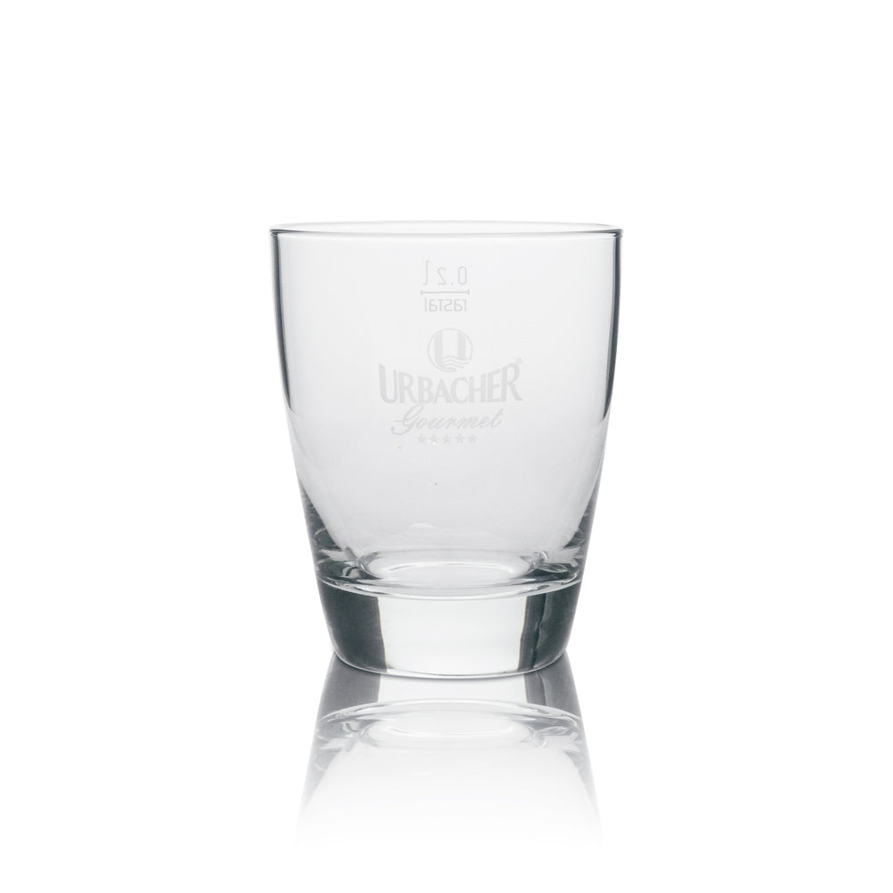 6 bicchieri tumbler Urbacher Wasser da 0,2 l