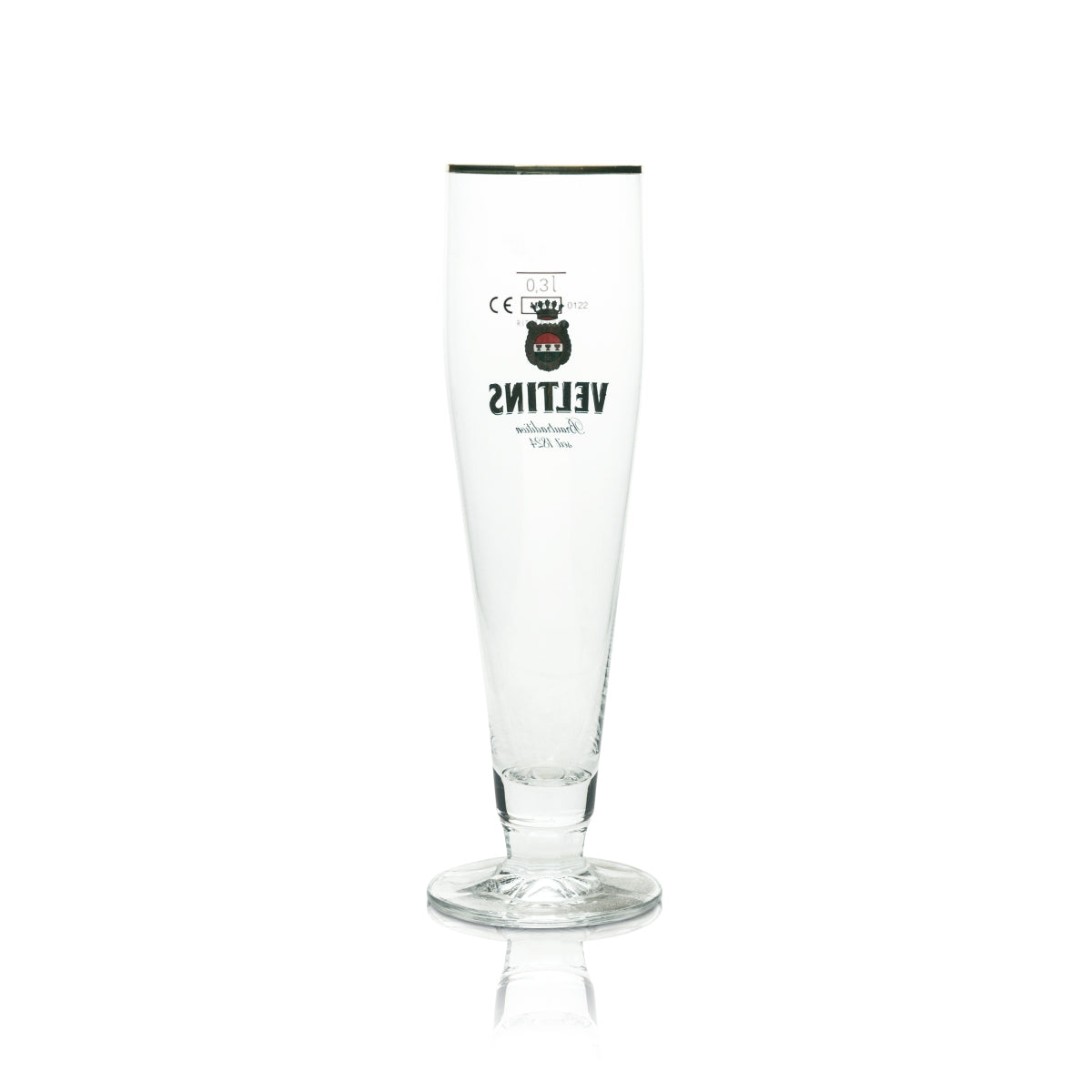 6 bicchieri da birra Veltins 0,3 l con bordo dorato Ritzenhoff Tulipano Pils Export – Vista 3