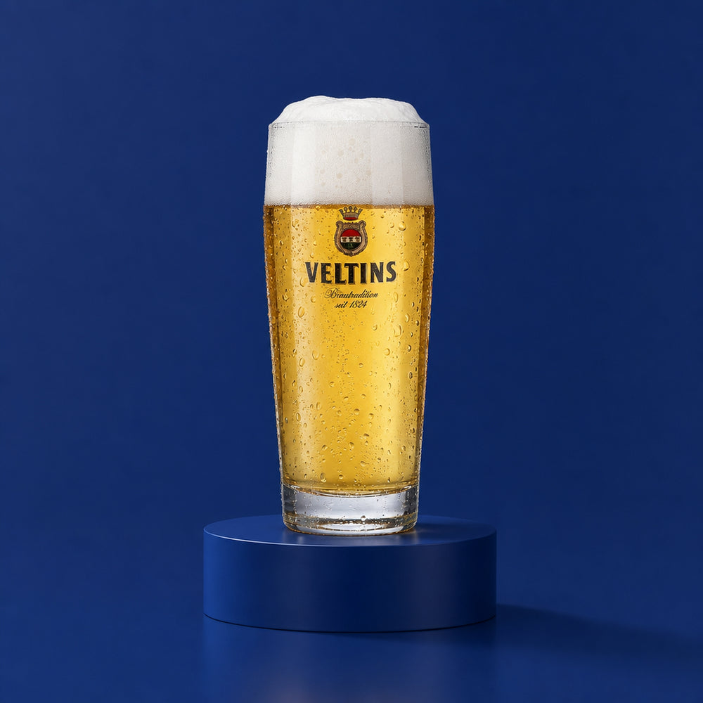 6 bicchieri da birra Veltins Willi da 0,5 l Bicchieri da birra Bicchieri conici
