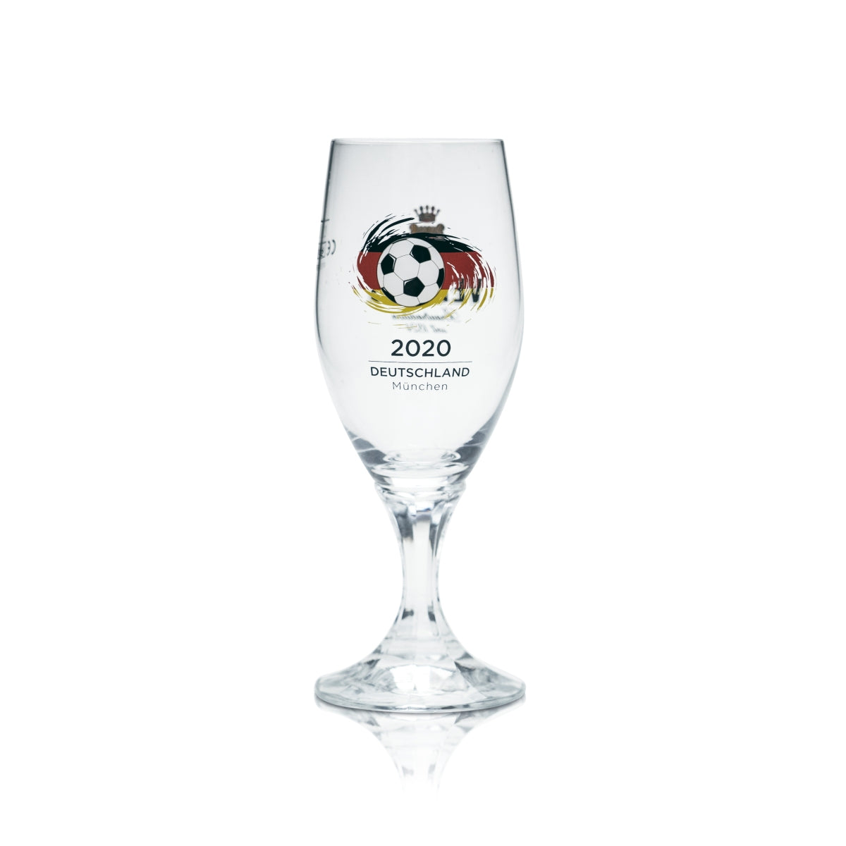 6 bicchieri da birra Veltins 0,2 l, forma a tulipano, Coppa Europei 2020 Germania Calcio Euro 24 – Vista 2