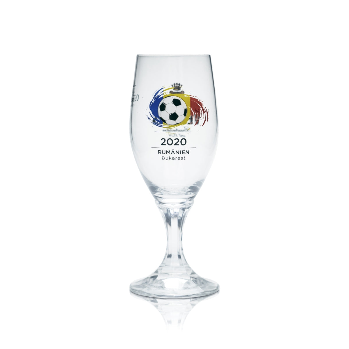 6 bicchieri da birra Veltins 0,2 l, forma tulipano, Coppa Europei 2020, Romania, calcio Euro 24 – Vista 2
