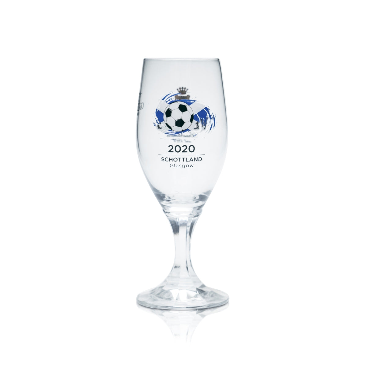 6 bicchieri da birra Veltins 0,2 l, forma a tulipano, Coppa Europei 2020, Scozia, calcio Euro 24 – Vista 2