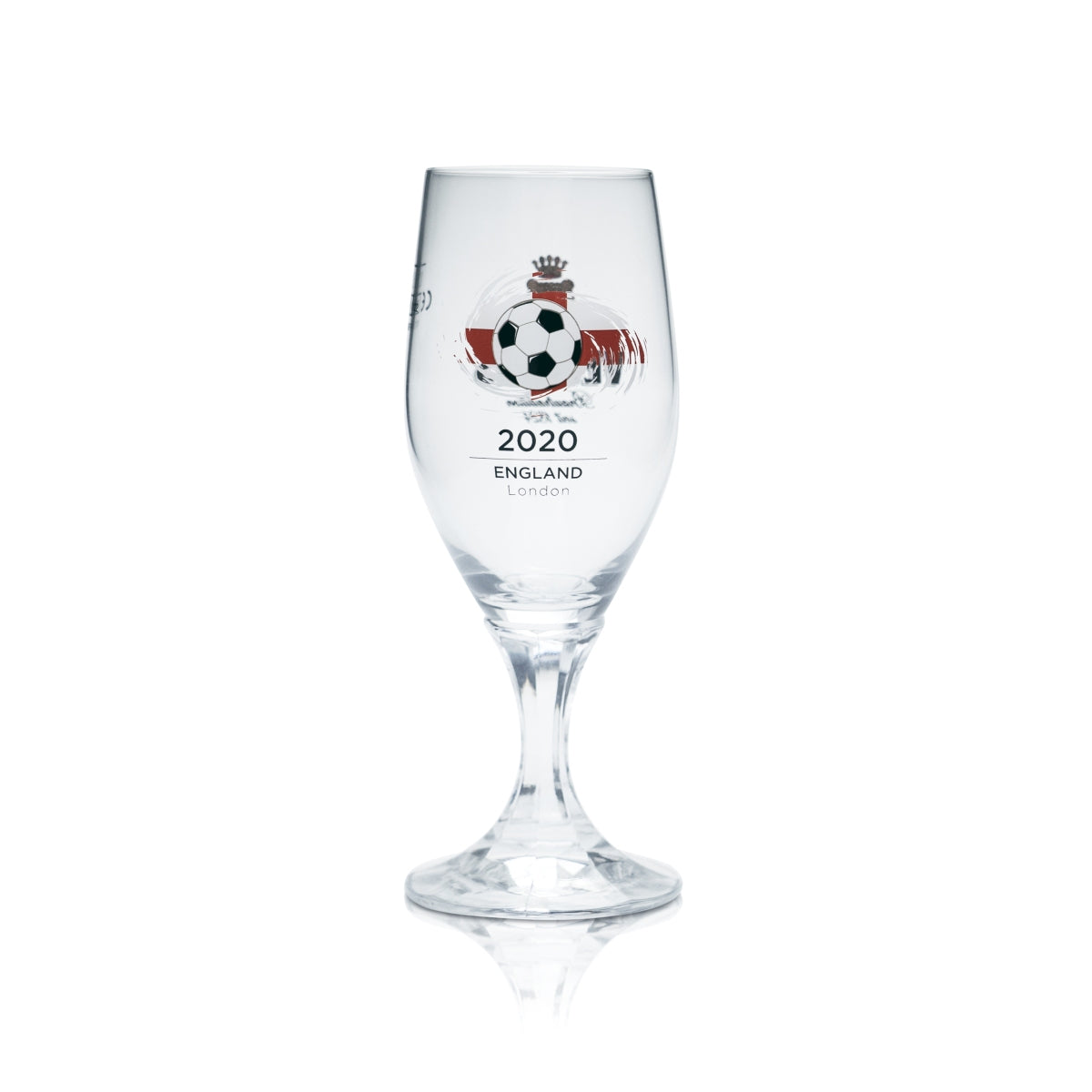 6 bicchieri da birra Veltins 0,2 l Tulipano Coppa Europei 2020 Inghilterra Calcio Euro 24 – Vista 2