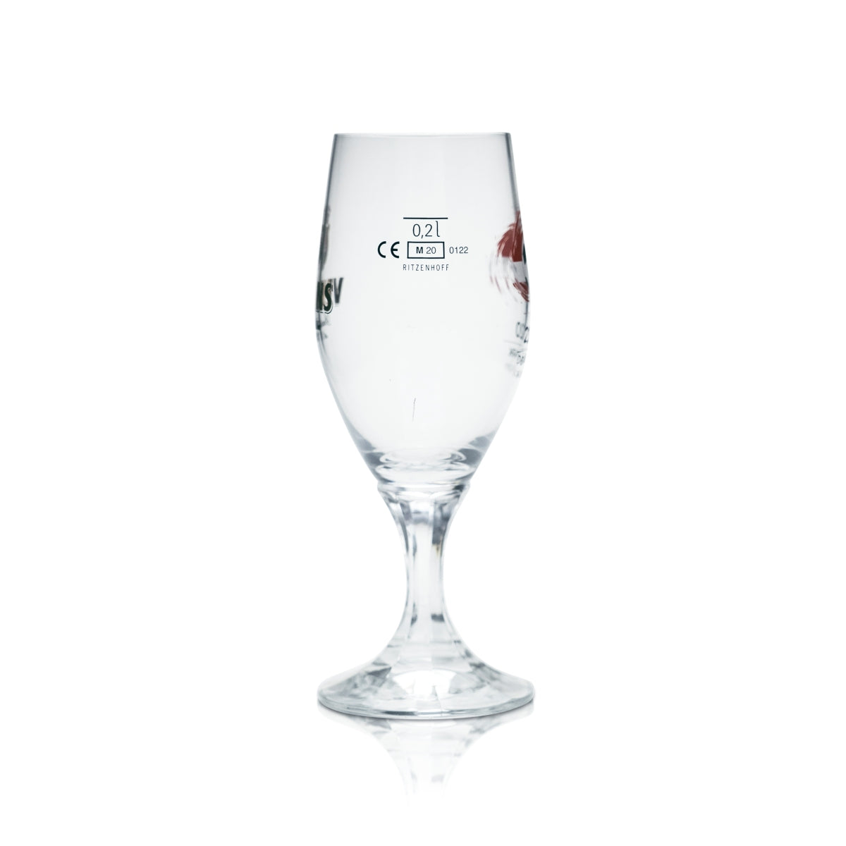 6 bicchieri da birra Veltins 0,2 l, forma a tulipano, Coppa Europei 2020 Danimarca Calcio Euro 24 – Vista 3