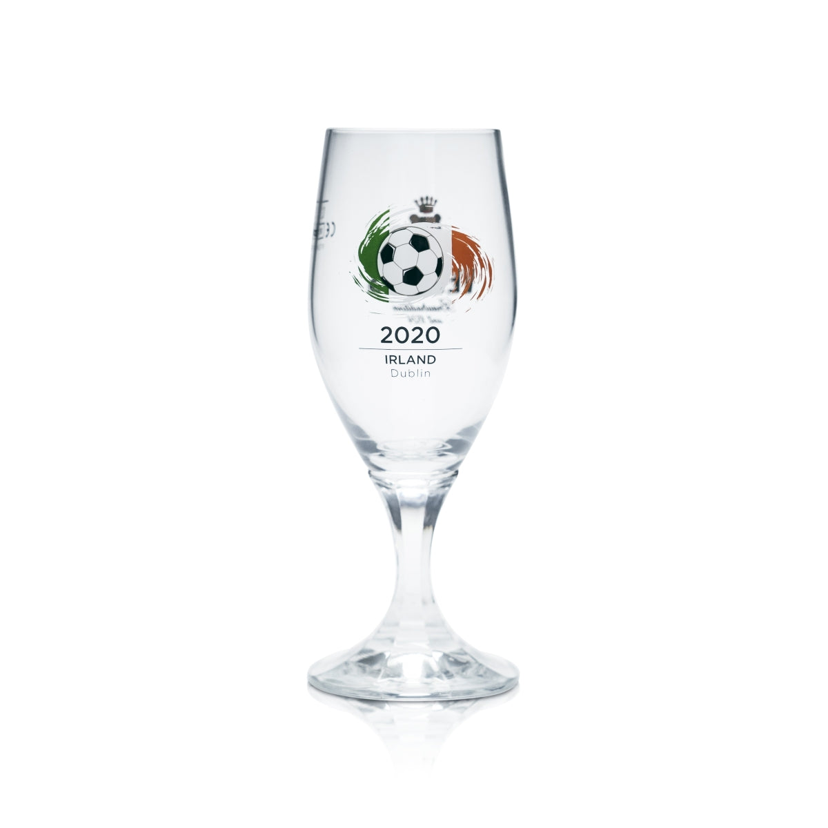 6 bicchieri da birra Veltins 0,2 l, forma a tulipano, Coppa Europei 2020 Irlanda Calcio Euro 24 – Vista 2