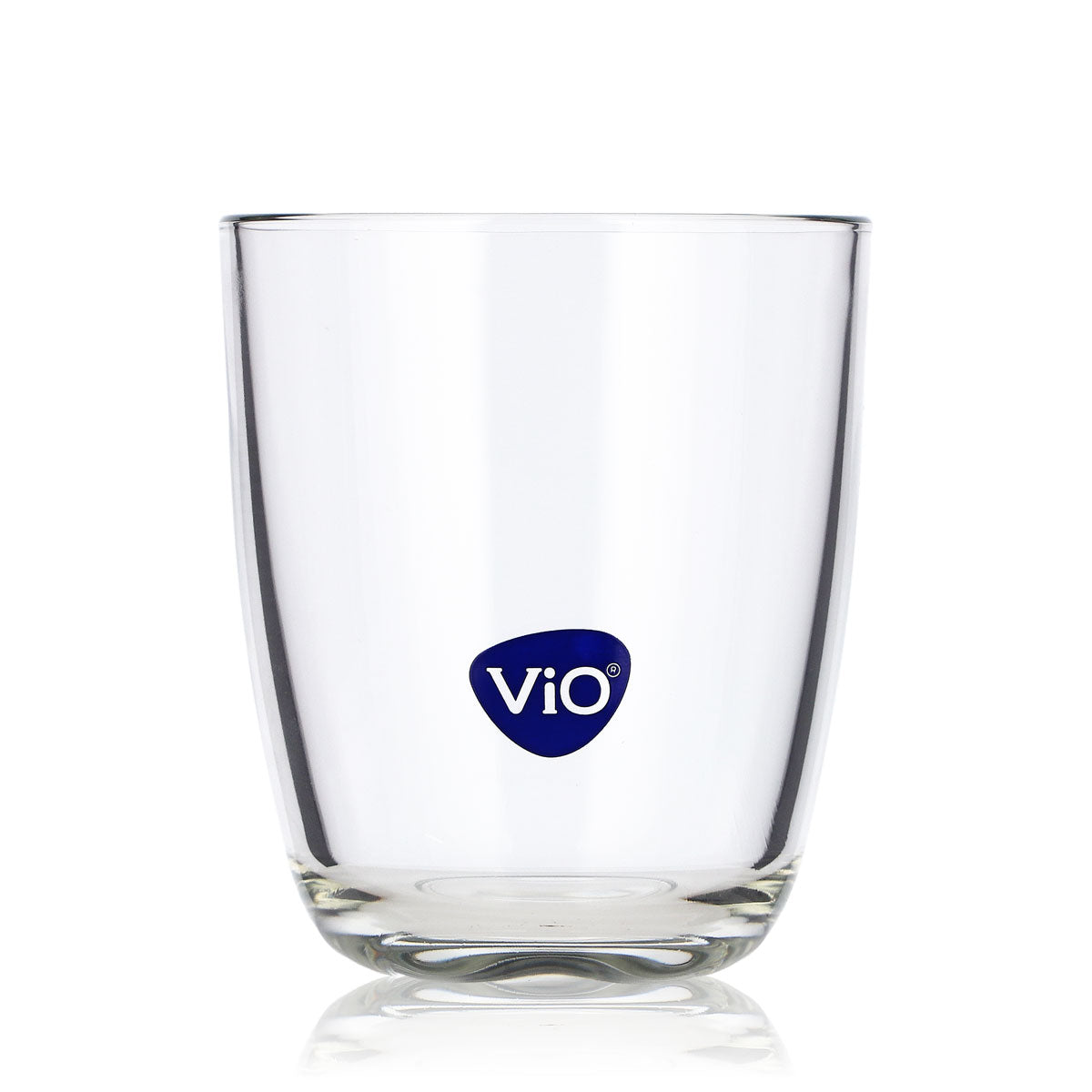 6 bicchieri da acqua Vio in vetro da 0,55 l, con logo blu, bicchieri da whisky Old Fashioned – Vista 2