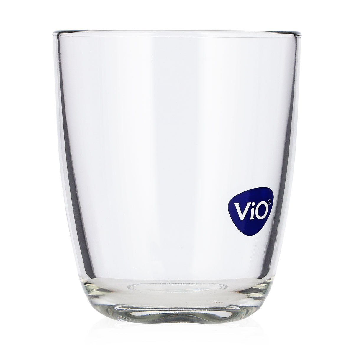 6 bicchieri da acqua Vio in vetro da 0,55 l, con logo blu, bicchieri da whisky Old Fashioned – Vista 3